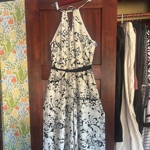 Anthropologie Silk Halter Top Jumpsuit-Great Condition!